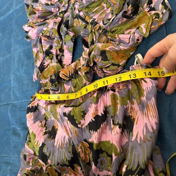 Cleobella Paris Dress | Tapesty Print | Ankle length back cut out dress Size M - Picture 12 of 13